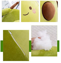 Load image into Gallery viewer, XICHEN 27 Inch Green Large Simulation Avocado Plush Toy Doll Sleeping Pillow Doll Doll, Holiday Warm Gift Plush Toy Pillows (Seated-20Inch)
