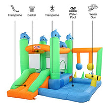 Load image into Gallery viewer, LALAHO Inflatable Bounce House with Pool and Slide,Water Slide Bouncer for Kids,300290210cm Jumping Castle
