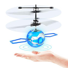 Load image into Gallery viewer, CUKU Flying Toy Ball,Infrared Induction UFO RC Flying Toy,Built-in LED Flying Drone Indoor and Outdoor Games,UFO Flying Ball Toys for 6 7 8 9 10 Year Old Boys and Girls

