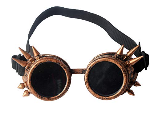 SLTY Halloween Steampunk Goggles Retro Victorian Gothic Punk Cosplay Goggles
