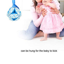 Load image into Gallery viewer, Rattle Ball Toy Interesting Cloth Fabric Colored Ball Toy, for Infant Having Fun(Blue)
