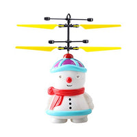 KESYOO Snowman Aircraft Toy Snowman Induction Aircraft Charging Child Aircraft Toys Party Favor