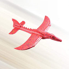 Load image into Gallery viewer, Toyvian Dinosaur Foam Glider Plane for Kids Hand Throw Flying Toy Airplane Party Favors Outdoor Fun Toys for Kids Children Teenager (Random Color)
