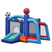 Load image into Gallery viewer, JSUN7 Inflatable Bounce House with Slide Bouncy House for Kids Jumping Castle with Carry Bag Toddler Jump Bouncy Castle

