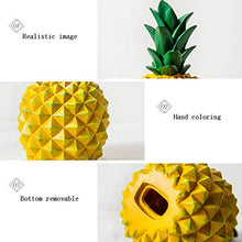 Load image into Gallery viewer, Large Piggy Banks, Money Saving Box Pineapple Piggy Bank High Capacity Fruit Coin Resin Box Home Decorative for Kids Children Saving Money Money Coin Banks,Great Gift for Kids (Color : E)
