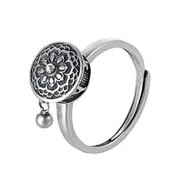Anxiety Ring for Women, Fidget Ring for Anxiety, Anxiety Relief Ring for Women Teens Kids Anti Anxiety Stress, Size Adjustable