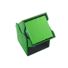 Load image into Gallery viewer, Gamegenic Squire 100+ Convertible Deck Box | Card Storage Box with Removable Cover | Holds 100 Double-Sleeved Cards | Premium Nexofyber Deck Box with Microfiber Inner Lining | Green Color | Made
