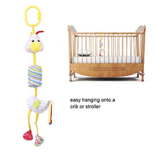 Load image into Gallery viewer, Rattle Toy, Comforting Toy, Durable Hanging for Baby Baby Bed Stroller Comforting Early Education(Chick)
