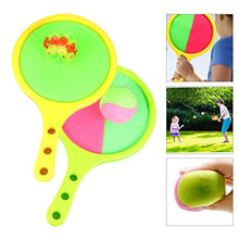 Load image into Gallery viewer, NUOBESTY Catch Ball Game Self Stick Paddle Game with 2 Paddles 2 Balls for Sports Beach Gifts Game Prizes Kids Party Favor Supplies
