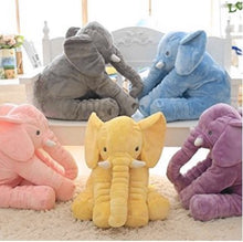 Load image into Gallery viewer, Rainbow Fox Grey Elephant Stuffed Animals Plush Toy Animals Cushion(Gray)
