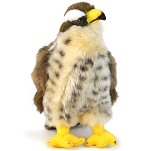 Percival The Peregrine Falcon - 9 Inch Hawk Stuffed Animal Plush Bird - by Tiger Tale Toys