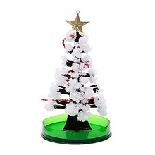 Load image into Gallery viewer, Qinday Magic Growing Crystal Christmas Tree, Presents Novelty Kit for Kids, Funny Educational and Party Toys, Xmas Novelty Creative DIY Gift for Boys Girls (White Tree)
