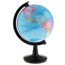 Load image into Gallery viewer, WSF-MAP, 1pc 16cm Desktop World Globe Sphere Kids Educational Learning Globe Kids Toy (Color : Blue)
