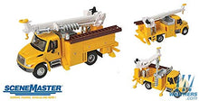 Load image into Gallery viewer, Walthers SceneMaster International, Yellow 4300 Utility Truck w/Drill
