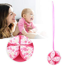 Load image into Gallery viewer, Rattle Ball Toy Interesting Cloth Fabric Colored Ball Toy, for Infant Having Fun(red)
