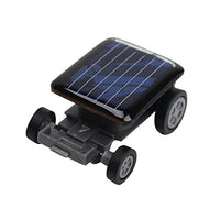 GFHFG Smallest Car Solar Power Toy Car Racer Educational Gadget Children Kid's Toys Solar Power Toy Black