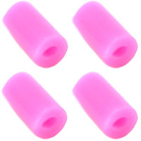 Teak Tuning Standard Fingerboard Pivot Cups, Pink, Pack of 4