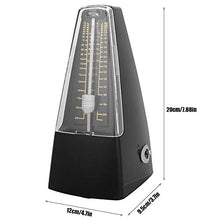 Load image into Gallery viewer, Small Pyramid Desktop Mechanical Swing Rhythm Metronome Box, Small Metronome, for Guitar Musical Accessory Piano Rhythm Tool
