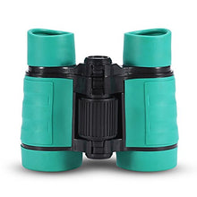 Load image into Gallery viewer, AYNEFY Present Gift Portable 4X 1.2inch Lens Children Telescope Toy Birthday Gift Folding for Outdoor Camping Traveling Gaming for Boys Girls(Green)
