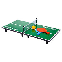 Load image into Gallery viewer, Collection of Indoor Ball Games, Billiards Games, Folding Table Tennis Tables, Parent-Child Entertainment Toys, Football Games Wooden Family Toys for Children,F
