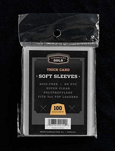 10,000 Ultra CBG Sports Card Pro THICK Soft Penny Sleeves PS