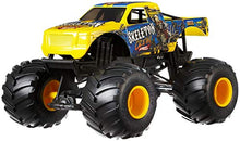 Load image into Gallery viewer, Hot Wheels Monster Trucks Skeleton Crew die-cast 1:24 Scale Vehicle with Giant Wheels for Kids Age 3 to 8 Years Old Great Gift Toy Trucks Large Scales
