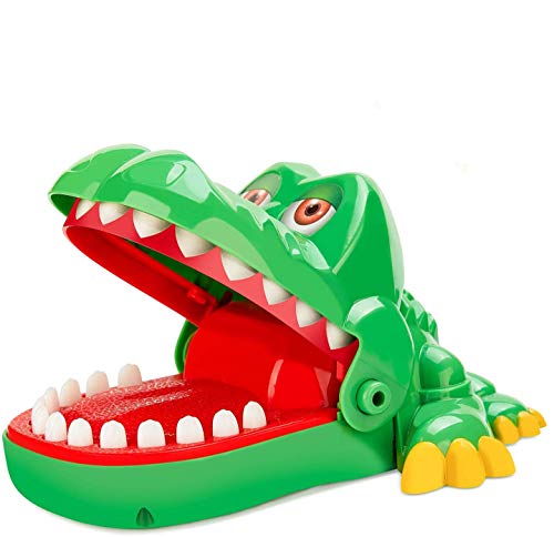 Crocodile Teeth Game Alligator Dentist Game for Kids, Crocodile Biting Finger Fun Game with Music