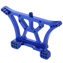 Load image into Gallery viewer, 2-Pack Aluminum Front and Rear Shock Tower Set Upgrade Parts for 1/10 Traxxas 2WD Slash Stampede Rustler VXL Blue-Anodized
