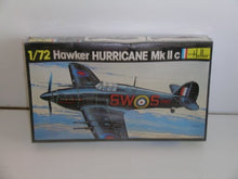Load image into Gallery viewer, Heller &quot;British Hawker Hurricane Mk II c&quot; Plastic Model Kit

