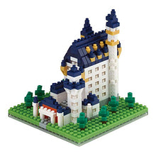 Load image into Gallery viewer, nanoblock - Neuschwanstein Castle [World Famous Buildings], Nanoblock Sight to See Series Building Kit, 500, (NBH_198)
