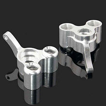 Load image into Gallery viewer, Toyoutdoorparts RC 166012(06044) Silver Alum Rear Hub Carrier(L/R) Fit HSP 1:10 Nitro Off-Road Buggy
