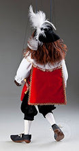 Load image into Gallery viewer, Musketeer Pierre  Cute Hand-Made String Puppet by Czech Marionettes
