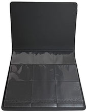 Load image into Gallery viewer, CheckOutStore 2 Black Leather Album/w 9 Pocket Trading Card Page Protectors (Holds 360 Cards)
