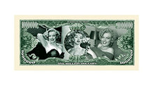Load image into Gallery viewer, Marilyn Monroe Million Dollar Novelty Bill Play Money with Bill Protector
