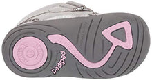 Load image into Gallery viewer, pediped baby girls Rose First Walker Shoe, Silver, 7 Toddler US
