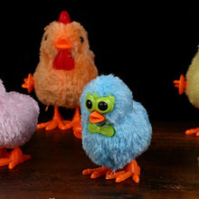Load image into Gallery viewer, Amosfun 8Pcs Easter Wind Up Toys Jumping Chicken Plush Chicks Toys Novelty Wind-up Clockwork Toys for Kids Birthday Easter Party Favors
