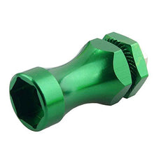 Load image into Gallery viewer, RC Truck Alum Green Wheel Hex Driver 12mm Turn 17mm Hex Adapter 30mm Extension
