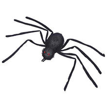 Load image into Gallery viewer, KESYOO Lifelike Spider Fake Spider Realistic Scary Rubber Prank Bugs Light Up Glow in The Dark Party Supplies for Halloween Decorations
