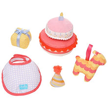Load image into Gallery viewer, Manhattan Toy Stella Collection Birthday Party 6 Piece Baby Doll Birthday Party Playset for 12&quot; and 15&quot; Stella Dolls
