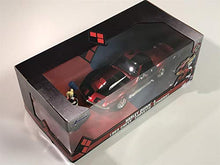 Load image into Gallery viewer, DC Comics 1:24 1969 Chevy Corvette Die-cast Car with 2.75&quot; Harley Quinn Figure, Toys for Kids and Adults

