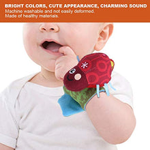 Load image into Gallery viewer, Baby Wrist Rattles,Cute Animal Infant Soft Wrist Bell Strap Rattles Infant Development Toys for Baby(red)
