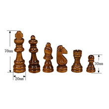 Load image into Gallery viewer, Chess Set Travel Board Game Family Game Chess Set Wooden Chess Set Outdoor Board Games Home Board Games Chess Set Birthday Gift
