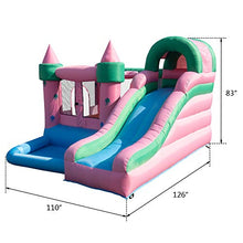 Load image into Gallery viewer, Veryke Inflatable Jumping Castle with Pool &amp; Slide,Kids Bounce House ,Family Backyard Bouncy Castle for Indoor &amp; Outdoor,Not Include Air Blower
