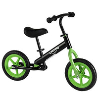 OOTDxvv Kids Balance Bike,(33.8 x16.9 x 24) Toddlers Walking Bicycle with Adjustable Seat and Handle Height Adjustable for 2-5 Years Old (Green)