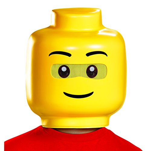 Disguise Lego Guy Child Costume Mask, One Size Child