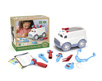 Green Toys Ambulance & Doctor's Kit Role Play Set, Red/Blue