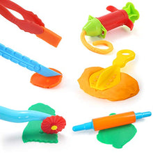 Load image into Gallery viewer, 3 otters Play Dough Tools Set for Kids, 39PCS Playdough Accessories Includes Colorful Cutters, Rollers &amp; Play Accessories, Various Molds for Creative Dough Cutting, Easter Party Favors
