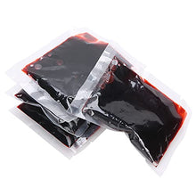 Load image into Gallery viewer, 5pcs 20ml Halloween Blood Bag Fake Blood Cosplay Props Halloween Blood Pack Set for Halloween, Costume Props
