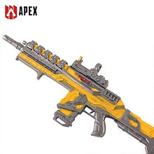 Load image into Gallery viewer, APEX Legends1/6 Metal Hemlock Pressure Point Burst AR Assault Rifle Gun Game Collection Model Keychain Toys Gift Backpack Pendant Party Supplies Desk Decoration Gun+Display Stand
