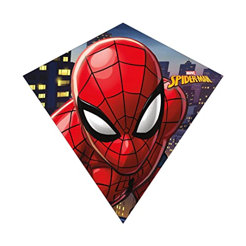 X Kites Spiderman Nylon Diamond Licensed Kite, 25 Inches Tall